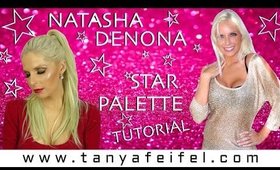 Star Palette | Holiday | Christmas | Glitter | Gold | Cut Crease | Tutorial | Tanya Feifel-Rhodes