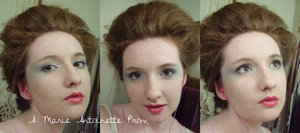 This is the look I was going to wear for my Senior Prom, unfortunately, I ended up not going. However, this was super fun to do (except the hair... that was a pain to do)