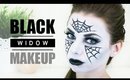 Black Widow Halloween Makeup Tutorial (How To)