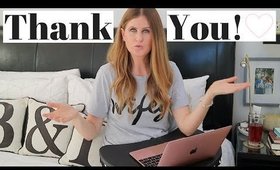 YOUTUBE SCHEDULE, CATCH UP AND THANK YOU! | #laurappbeauty