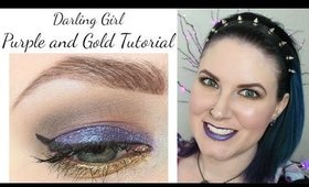 Purple and Gold Tutorial