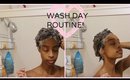 WASH DAY ROUTINE | Short curly hair