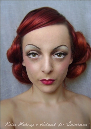 History of make up - 1930's // Tutorial: http://www.sminkerica.com/tutoriali/povijest-sminkanja-1930-e/