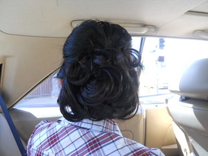 Hair for prom.