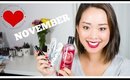 Monthly Favorites November 2015 + Upcoming Giveaway Info