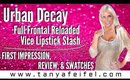 Urban Decay | Full Frontal Reloaded Vice Lipstick Stash | Review | Swatches | Tanya Feifel-Rhodes