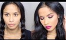 Fall Pinky Plum Makeup | GRWM