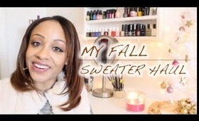 Fall Sweater Haul | H&M Clothing Sale!!