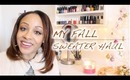 Fall Sweater Haul | H&M Clothing Sale!!
