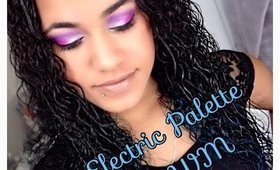 Bold Purple & Pink Eyes Using UD Electric Palette GRWM