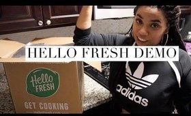 Hello Fresh Demo: Pineapple Porkchops with Jasmine Rice and Green Beans