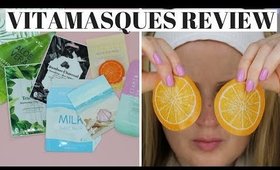 VITAMASQUES REVIEW AND DEMO | #laurappbeauty