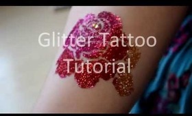 Urban Decay Starlight Glitter Body Art Review and Tutorial