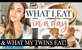 WHAT I (& MY TWINS) EAT IN A DAY // GLUTEN FREE | Kendra Atkins