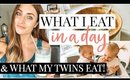 WHAT I (& MY TWINS) EAT IN A DAY // GLUTEN FREE | Kendra Atkins