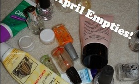 April Empties!