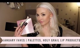 January Favorites | New Palettes, Holy Grail Lip Products