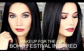 My Makeup Routine For the Sun! | Boho Festival Inspired