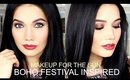 My Makeup Routine For the Sun! | Boho Festival Inspired