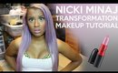 Nicki Minaj Transformation Makeup Tutorial | OffbeatLook