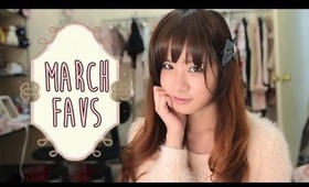 March Favs 2014 : ３月のお気に入りコスメ