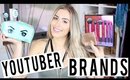 Products // Brands that YOUTUBERS have Created + GIVEAWAY    | Karissa Pukas