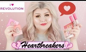 I Heart Revolution Heart Breakers Collection | Swatches + Tutorial