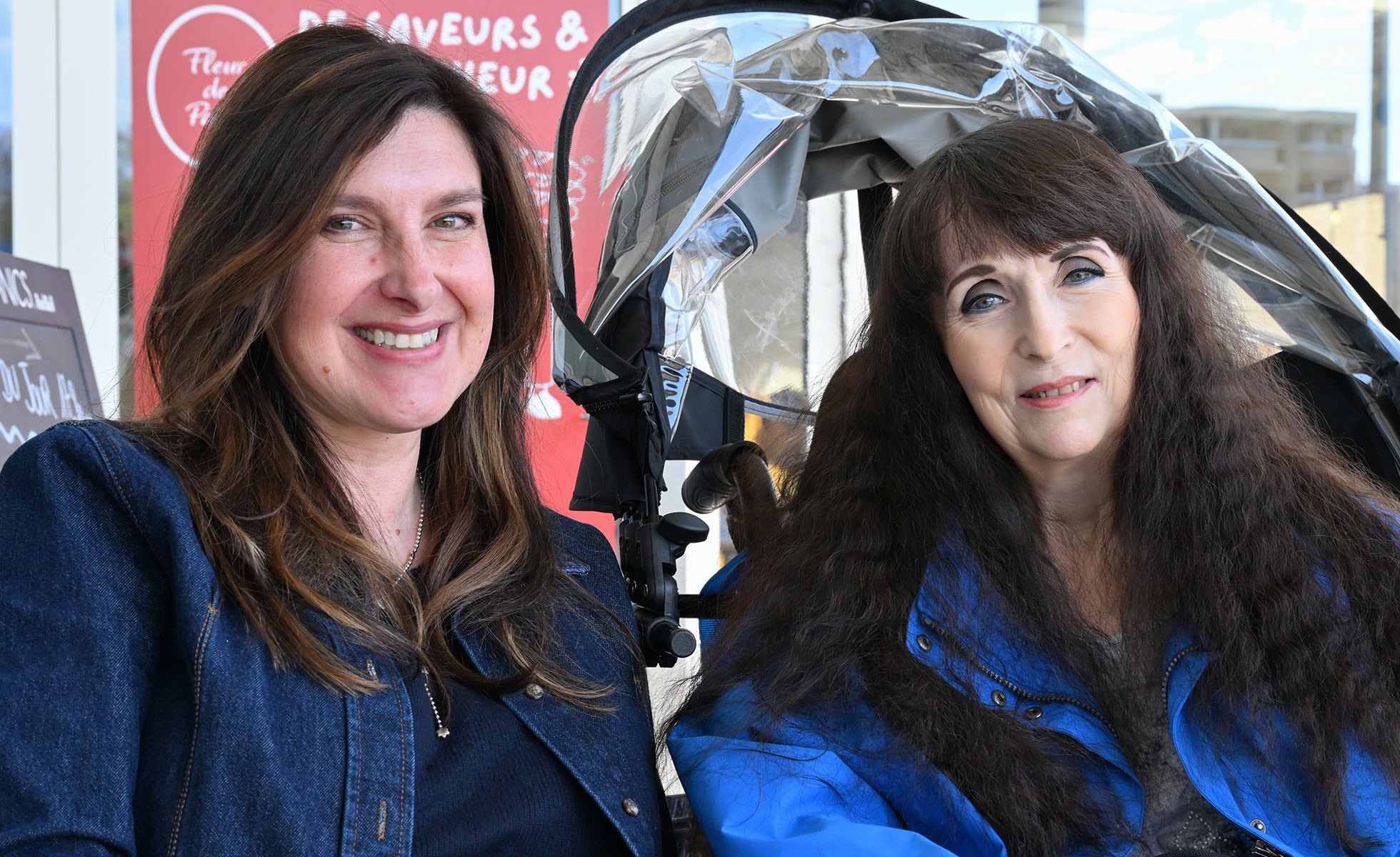 Sonia G. and Gudrun P., April 2025. Image courtesy of Sonia G. 