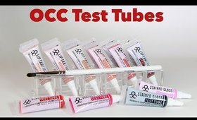 OCC Test Tubes Live Swatches & Review