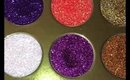 Makeup For Melanin Girls Glitter Palette Swatches