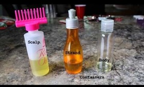 How I make my deep conditioner & oil mixes! [natural hair]