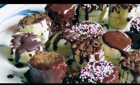 RECIPE: Chocolate Banana Bites ❤ | TheRaviOsahn