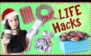 Holiday Life Hacks & DIY Christmas Decorations!