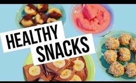 4 HEALTHY SPRING SNACK RECIPES