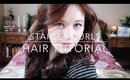 Bouncy Starlet Curls Hair Tutorial