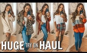 HUGE TRY ON CLOTHING HAUL WITH HOT NEW ITEMS! | Casey Holmes