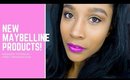 NEW Maybelline Products | Makeup Tutorial + First Impressions
