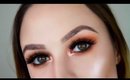 Jaclyn Hill Palette Fall Makeup // Orange Fall Makeup Tutorial
