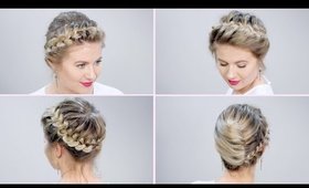 QUICK And EASY Braided Hairstyles