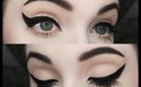 How To: Dramatic Winged Liner [w/ Gel Eyeliner]