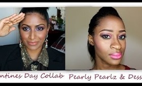 Valentines Day Make up Collab with Pearly J