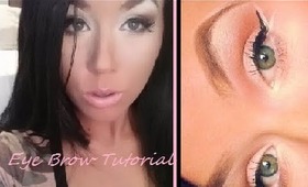 REQUESTED HD OMBRE EYE BROW TUTORIAL