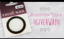 Striping Tape Giveaway ♡