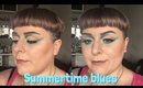 Summertime blues feat Sugarpill Cosmetics