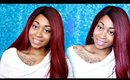 SLAYED Kinky Straight Wig| Outre Dominican Blowout Straight Fall Red Hair |  Hairsofly
