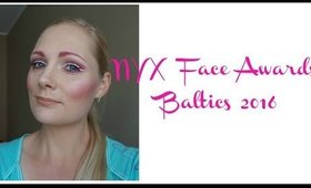 NYX Face Awards Baltics 2016 | Pink makeup