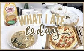WHAT I ATE TODAY (QUICK, EASY, UNHEALTHY 🙈)