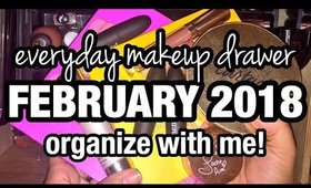 YOUTUBERS & BRANDS YOU NEED TO KNOW! | Everyday Makeup Drawer #9 | FEBRUARY 2018