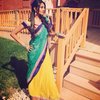 Me in a sari ❤️