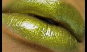 Metallic Olive Lips| Lip Jam Series